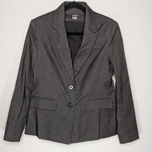 PURE AMICI • Ponte Dark Gray Blazer Size Medium
